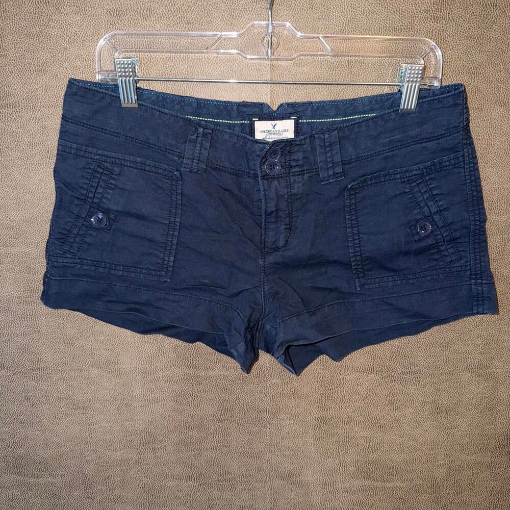 American Eagle early 2000s Low Rise Utility Shorts